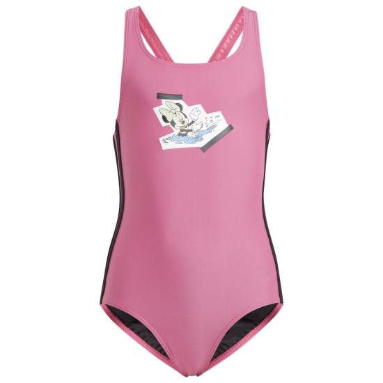 Adidas Παιδικό ολόσωμο μαγιό x Disney Minnie Mouse 3-Stripes Swimsuit